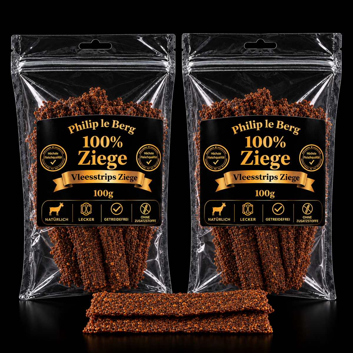 Ziegenfleischstreifen 100g
